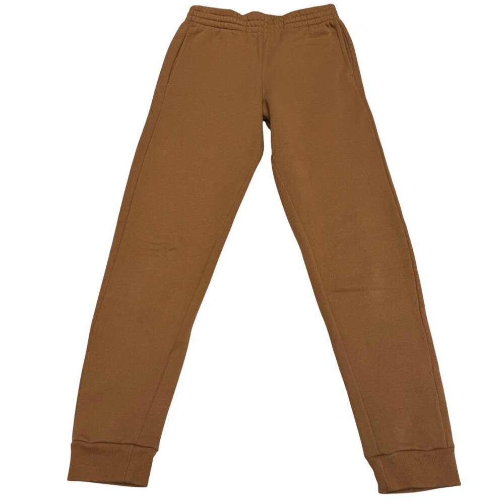 Carhartt Youth Fleece Logo Jogger Sweatpants Brown, Size L (14-16)
